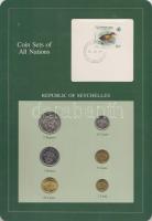 Seychelle-szigetek 1982. 1c - 50R 6klf db, forgalmi szett felbélyegzett kartonlapon T:1
Seychelles 1...