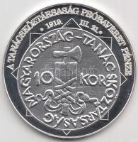 DN "A magyar nemzet pénzérméi - A Tanácsköztársaság próbaveret pénze 1919.III.21." Ag (0,9...