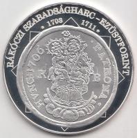 DN "A magyar nemzet pénzérméi - Rákóczi szabadságharc ezüstforint 1703-1711." Ag (0,999) e...