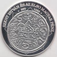 DN "A magyar nemzet pénzérméi - Szent István és az első magyar pénz 997-1038." Ag (0,999) ...