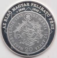 DN "A magyar nemzet pénzérméi - Az első magyar feliratú pénz 1848-1849." Ag (0,999) emléké...