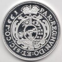 Magyar tallérok utánveretben "Kemény János Tallérja 1661." Ag (0,999) 20g T:PP Tanúsítvánn...