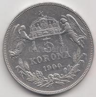 1900. 5K Ag "Ferenc József" T:2-,3