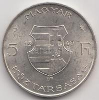 1946. 5Ft Ag "vastag Kossuth" T:2,2-