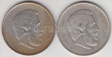 1947. 5Ft Ag "Kossuth" (2x) T:2-,3