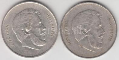 1947. 5Ft Ag "Kossuth" (2x) T:2-,3