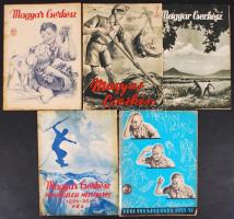 1934-1940 5 db Magyar Cserkész újság