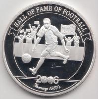 Uganda 2006. 2000Sh Ag "A labdarúgás halhatatlanjainak csarnoka - Németország 1980-as évek / Ka...
