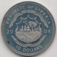 Libéria 2004. 10$ "Szabadság pillanatai-Az algériai függetlenségi felkelés 1954." multicolor T:PP Liberia 2004. 10 Dollars "Moments of Freedom-War of independence in Algeria 1954." multicolor C:PP