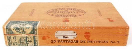 Kubai, Habana exclusiva szivardoboz, fa, zárható, 23×15 cm