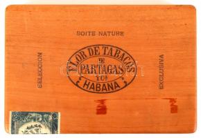 Kubai, Habana exclusiva szivardoboz, fa, zárható, 23×15 cm