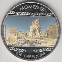 Libéria 2004. 10$ "Szabadság pillanatai-Trójai háború i.e. 1250." multicolor T:PP
Liberia ...
