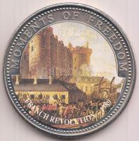 Libéria 2001. 10$ "Szabadság pillanatai-Francia forradalom 1789." multicolor T:PP
Liberia ...