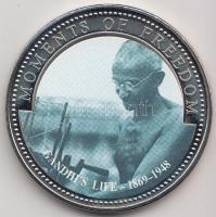 Libéria 2001. 10$ "Szabadság pillanatai-Gandhi 1869-1948." multicolor T:PP
Liberia 2001. 1...