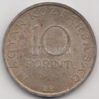 1948. 10Ft Ag "Széchenyi" T:2-