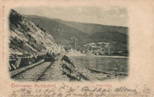 1899 Ruttka Vág-völgy railroad car (EK)