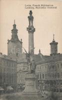 Lviv, Lwów, Lemberg; Mickiewicz monument