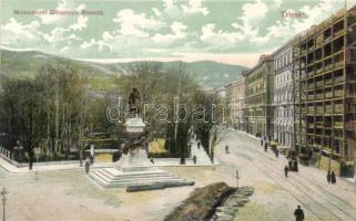 Trieste Monumento Domenico Rossetti