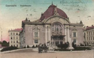 Chernivtsi, Czernowitz; theatre (EK)