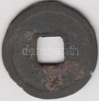 Kína Császárság / Tang Dinasztia / Su Tsung 756-762. 1C "Chien-Yuan" (3.17g) T:2-,3 China Empire / Tang Dynasty / Su Tsung 756-762. Cash "Chien-Yuan" (3.17g) C:VF,F