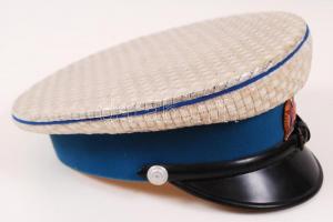 Cca 1980 rendőr sapka vörös csillaggal,  méret: 54