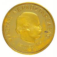 1968. 50Ft Au "Semmelweis" (4.205g/0.900) T:PP Tanúsítvánnyal
Hungary 1968. 50 Forint Au &...