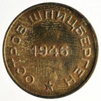 Oroszország/Leningrád/Spitzbergák 1946. 10k + 15K + 20K + 50K "Arktikugol" bányászvállalat...