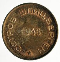 Oroszország/Leningrád/Spitzbergák 1946. 10k + 15K + 20K + 50K "Arktikugol" bányászvállalat...