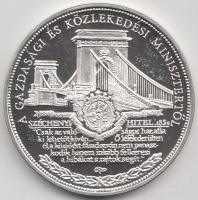 Bozó Gyula (1913-2004) DN. "Gr. Széchenyi István / A Gazdasági és Közlekedési Minisztertől - Lá...