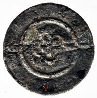 1162-1163. Denar Ag "II. László" (0.11g) T:2-,3 RR! (hátoldalon nem átütő repedezés)
Unger...