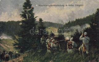 WWI K.u.k. Machine Gun Corp (small tear)