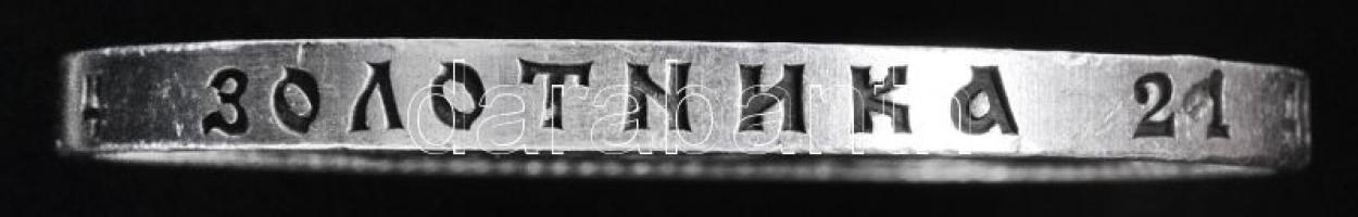 Oroszország 1915. 1R Ag "II. Miklós" (20.03g) T:2,2- kis ph. Csak 5000db! RR!
Russia 1915....