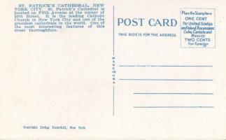 New York City, St. Patrick's Cathedral