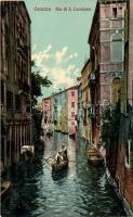 Venice, Venezia; Rio di S. Canciano