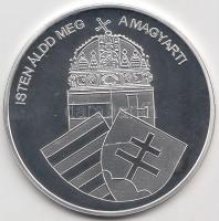 DN. "Nemzetünk nagyjai - Szent László király" Ag emlékérem (10,37g/0.999) T:PP Tanúsítvánn...