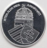 DN. "Nemzetünk nagyjai - Rendszerváltók - Antall József / Göncz Árpád" Ag emlékérem (10,37...