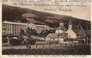 Innichen Franz Joseph imperial infantry barracks, holy grave chapel