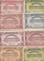 1946. 10.000AP-1.000.000AP (10x) többféle névértékben T:vegyes