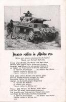 Panzer rollen in Afrika vor; WWII German military song, cannon (EK)