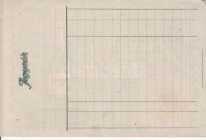 Arad 1913.május 1. Reklámszámla 100K-ról, Andrényi Kálmán és Utódai kiadásában T:II (hajtatlan, saro...