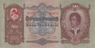 1930-1941. 10P, 20P, 50P, 100P mindegyik hamis sarló-kalapács fny-sal T:III