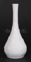 Hollóházi biszkvit váza, jelzett, hibátlan, m:26 cm