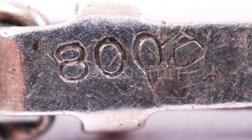 Ezüst (Ag) nyaklánc / 
Silver necklace, 48,5cm, 14,9gr