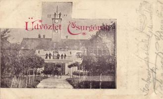 1899 Csurgó Önkéntes Tűzoltóegylet (ázott / wet damage)