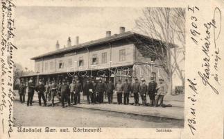 Szentlőrinc indóház (ázott / wet damage)