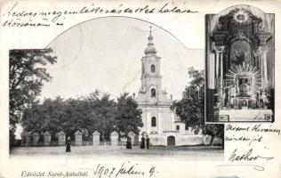 Szentantal church, altar
