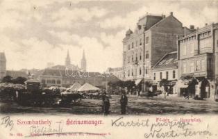 Szombathely Fő tér, piac (EK)