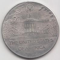 Amerikai Egyesült Államok DN "Franklin Delano Roosevelt" emlékérem hamisítványa T:2- USA ND "Franklin Delano Roosevelt" fake medallion C:VF