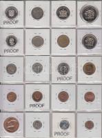 20db pénzérme klf országok érméiből, Jamaica, Mozambik, Panama, Uganda stb. T:UNC,PP,2
20 pieces of ...
