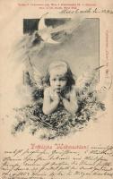 1898 Christmas, angel